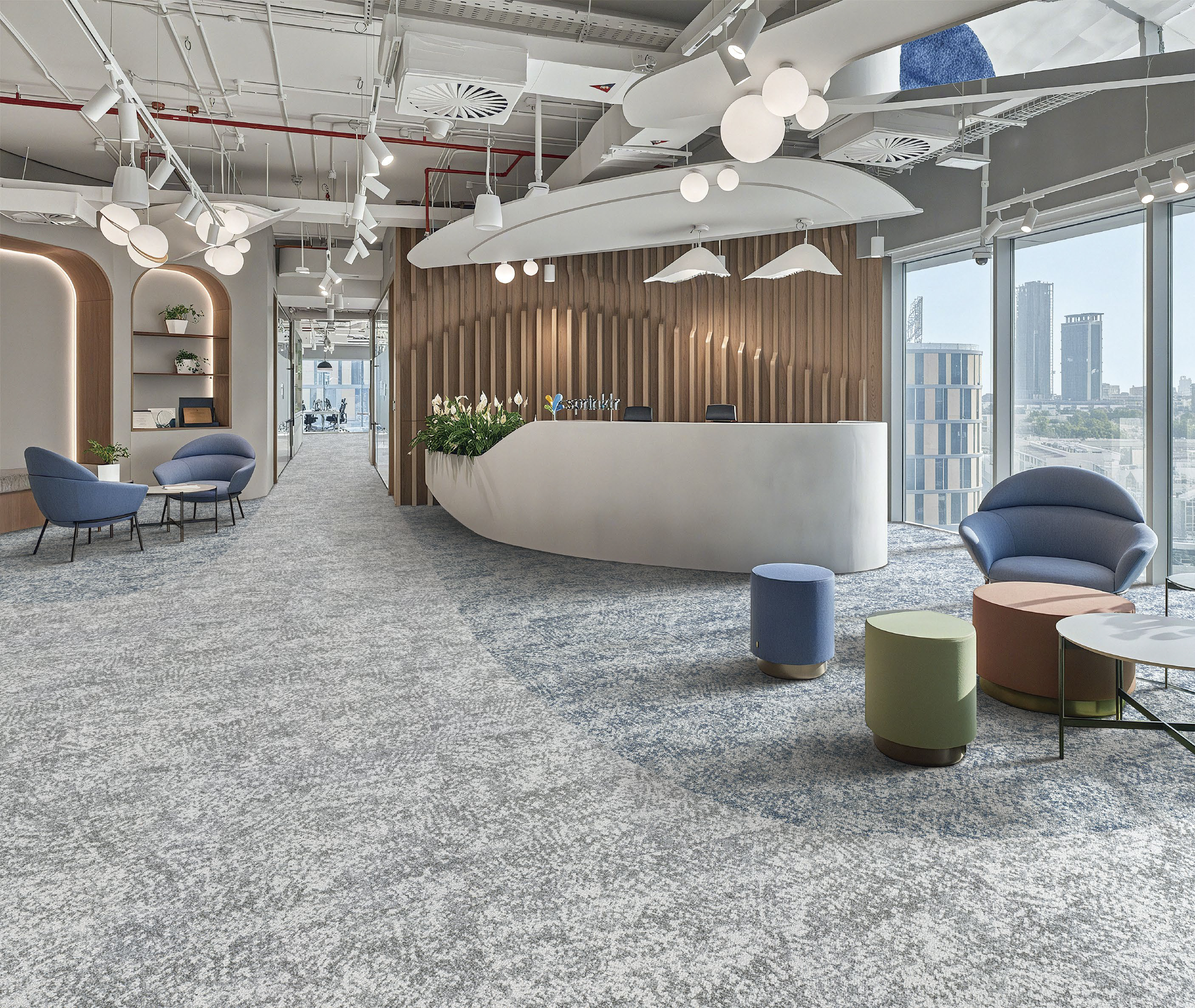 LOOM Flooring commercial application